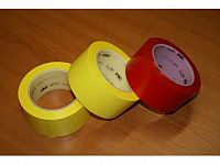 Lajny - vinylová páska lepiaca (žltá, biela, červená, modrá) pre podlahové značenie