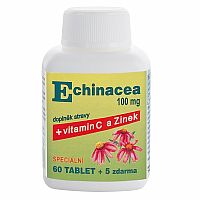 Hsport Echinacea + Vitamín C a Zinok 60tbl