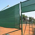 Zástěna na tenisový kurt EKONOM - 65% zastínění, rozm. 12x2 m (barva zelená) - rašlovaný úplet (PE)