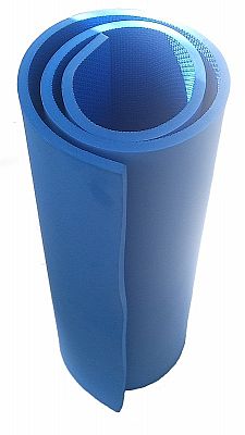 Karimatka 118 x 59 x 1 cm modrá