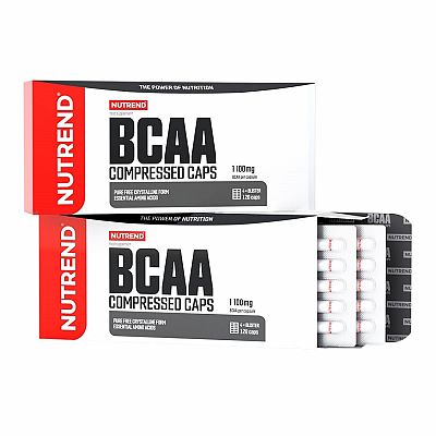 Nutrend BCAA Compressed Caps - 120 cps