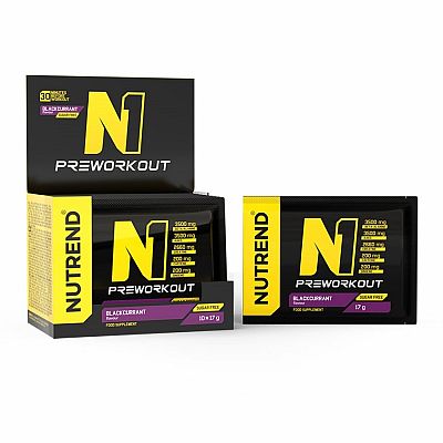 Nutrend N1 Pre-Workout - 10x17 g