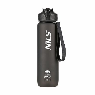 Tritánová fľaša na pitie NILS Camp NCD68 1000 ml čierna