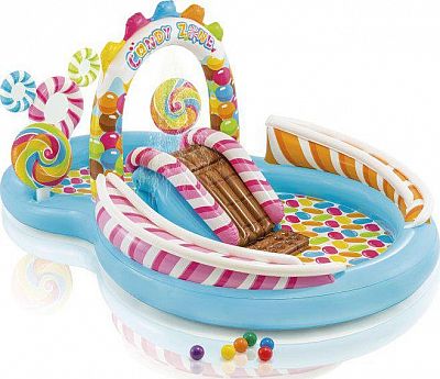 Hracie centrum Candy Zone Intex 57149 295x191x130 cm