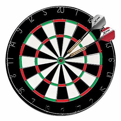 Šípky s terčom XQ-MAX 2cm flocked Dartboard - SET