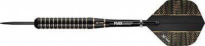 Šípky XQ MAX Distinct M1 - Steel Brass - 23g