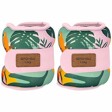 Spokey HOME JUNGLE Sada závaží na ruky a nohy, 1,5 kg