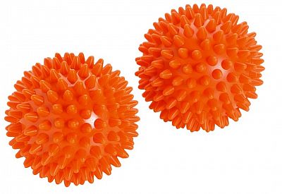 Masážna loptička ježko Reflexball Beauty 8 cm Gymnic - PÁR