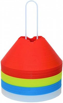 Mety vytyčovacie s prelisom 40 kusov - výška 8 cm