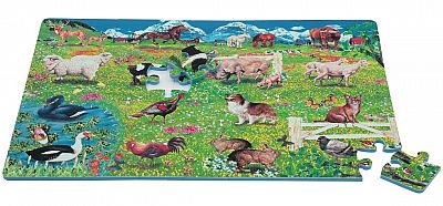 Penové puzzle Domáce zvieratká - PN 120P