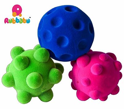 Súprava antistresových loptičiek 5 cm