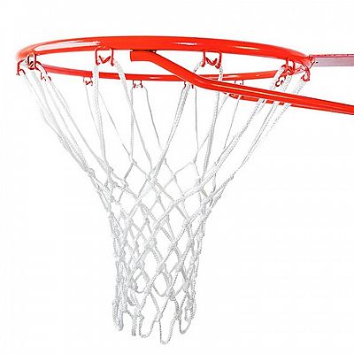 Sieťka basketbalová biela