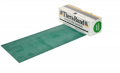 Thera Band posilňovacia guma 5,5m zelená, silná