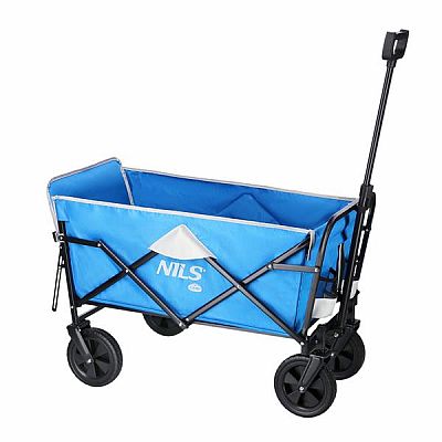 Kempingový vozík NILS Camp NC1606 modro-sivý