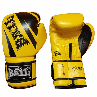 Boxerské rukavice BAIL COMBAT, 20oz, Koža