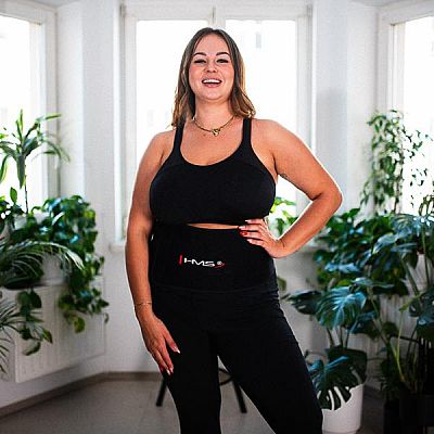 Zoštíhľujúci bedrový pás HMS BR163 Plus Size
