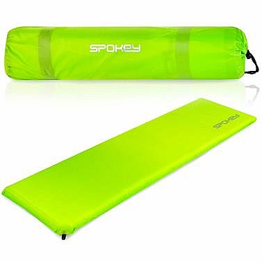 Spokey FATTY Samonafukovacia karimatka, 180 x 50 x 5 cm, R-Value 3, zelená