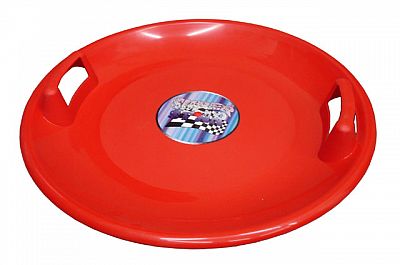 Acra Superstar plastový tanier 05-A2034 - červený