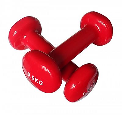 ACRA Aerobikové jednoručné činky 2 x 0,5kg