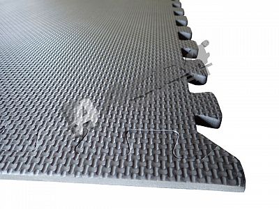 ACRA D83 Podložka pod posilňovacie stroje 120x120x1 cm ČIERNA