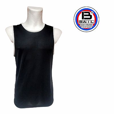 Boxerské tielko pánske BAIL BLACK, Polyester