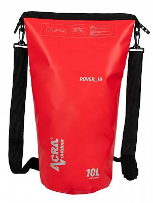 Acra Vodeodolný lodný vak ROVER 10 L červený BA10-CRV