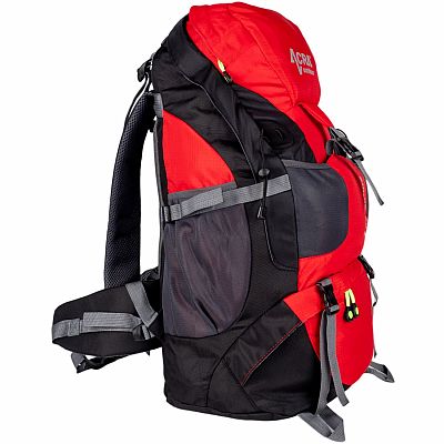 ACRA Batoh Adventure 50 L na horskú turistiku červený BA50-CRV