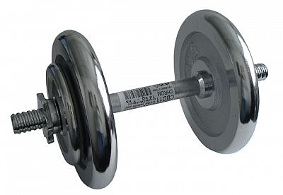 ACRA Činka nakladacia, jednoručná, chrómová 14 kg - priemer 25 mm