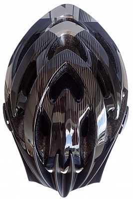 ACRA CSH30B-M čierna cyklistická prilba veľkosť M (55-58cm) 2018