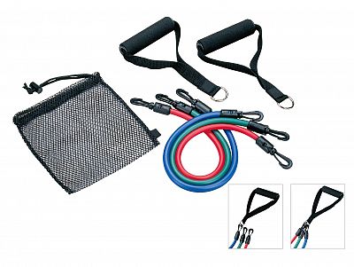 Nastaviteľný gumový expandér - 3 v sade 48cm