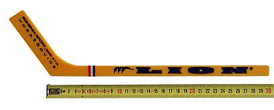 LION H30M Plastová hokejka mini 30 cm žltá