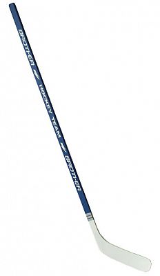 ACRA A3377-P Hokejka plastová s dyhou 147cm - pravá - modrá