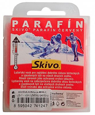 ACRA LSV1-CRV Skivo - vosk zjazdový - červený