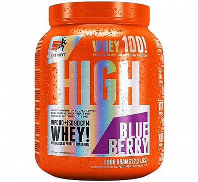 Extrifit High Whey 80 1000 g čučoriedka