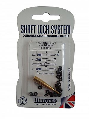 HARROWS - Gumové krúžky - shaft lock systém