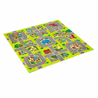 Detská penová puzzle podložka NILS Fun MD02
