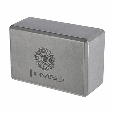 Jóga blok HMS KJ02 sivý