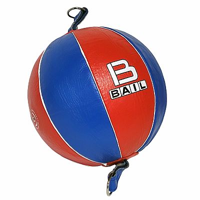 Boxovací balón s pružnými lanami BAIL DUO, Koža
