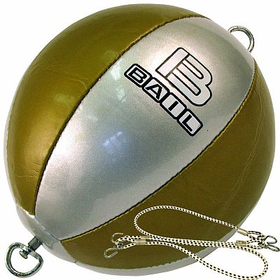 Boxovací balón s pružnými lanami BAIL DUO, PU