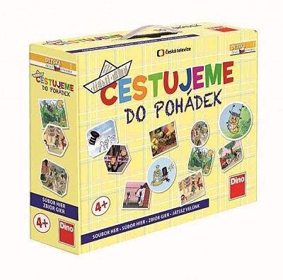 Cestujeme do rozprávok spoločenská hra v krabici 31x23x8cm