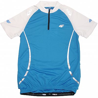 Pánsky cyklistický dres 4F modrý