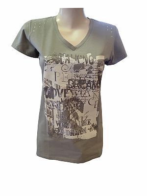 Dámske tričko Astrolabio HNEDÉ