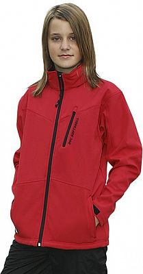 Detská softshellová bunda červená TRESTIK RVC 146/152