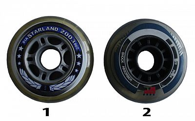 ACRA Kolieska ku kolies. korčuliam 80 x 24 mm vrstvená CS05/4