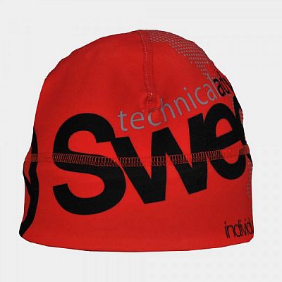 Čiapka Sweep Sport - červená/čierna