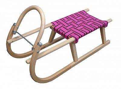 Sane drevené 95 cm fialové A204