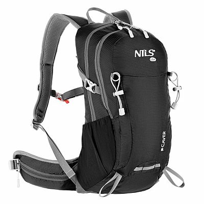 Turistický batoh NILS Camp NC1950 Caver čierny 18L