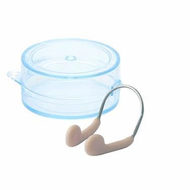 Spokey SHRIMP Plavecký klip na nos, béžový