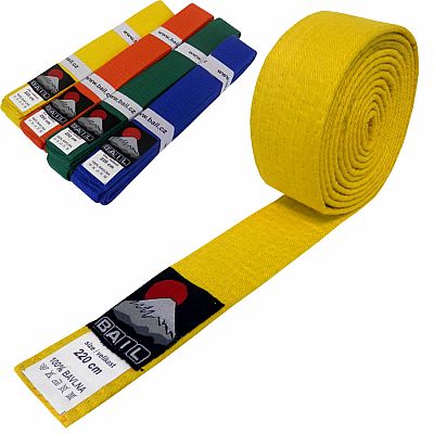 Judo opasok ŽLTÝ, bavlna