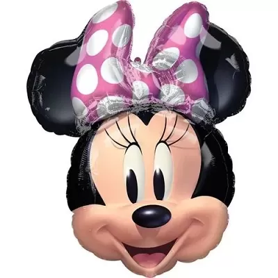 Fóliový balónik hlava Minnie Mouse Forever 53 x 66 cm